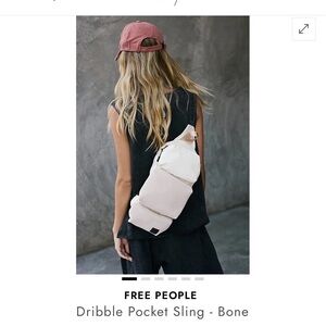 Free People Sling Backpack